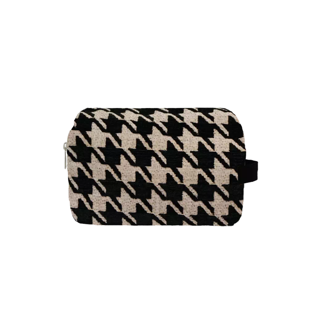 Trousse de voyage Pied de poule