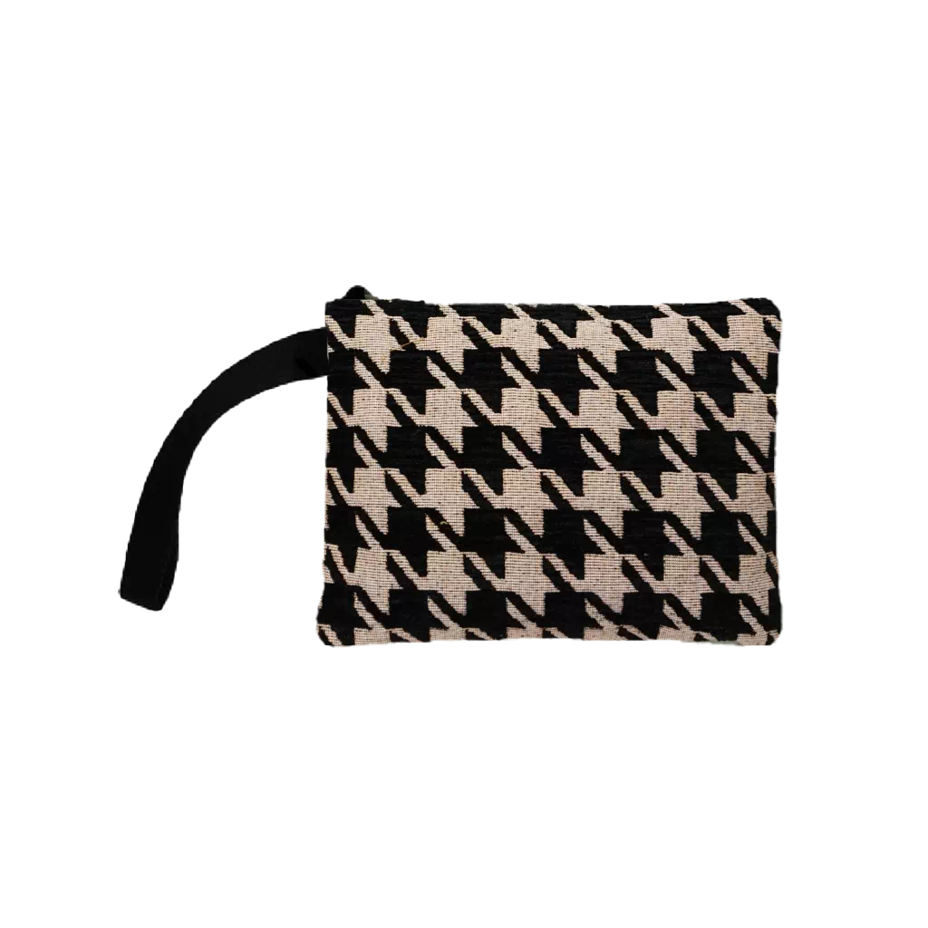 Pochette pied de poule
