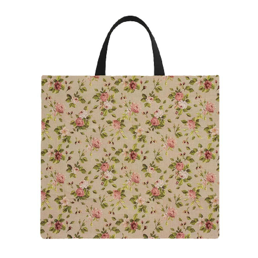 Sac cabas géant Petites roses